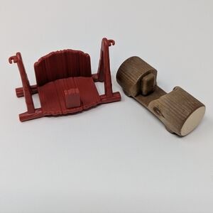 Calico Critters Family Forest Tree House Replacement Swing Log Car